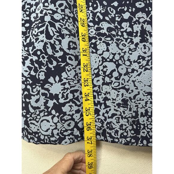 Women’s Cotton Blend Straight Midi Skirt Size 14 Multicolored Ombré Career - Picture 14 of 15